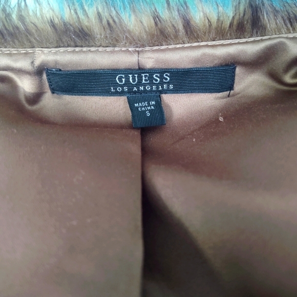 Guess Faux Fur Coat - Picture 4 of 4